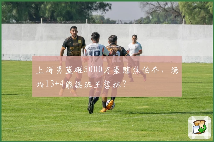 上海男篮砸5000万豪赌焦伯乔，场均13+4能接班王哲林？